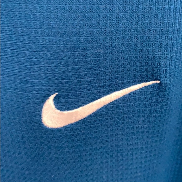 Nike Dri Fit L golf polo Blue - Picture 3 of 4